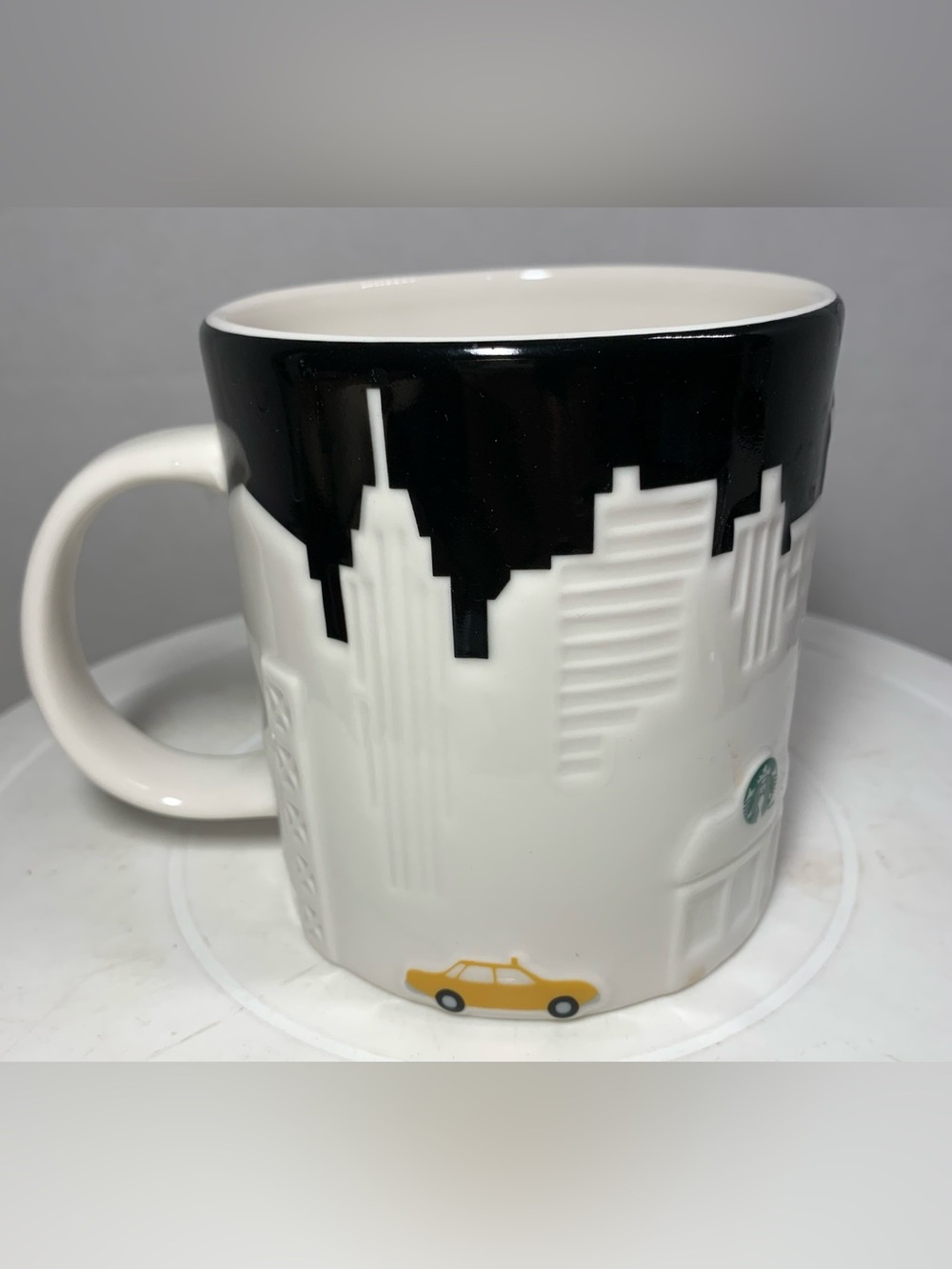 Starbucks New York City Skyline Coffee Mug Yellow Taxi. 3921
